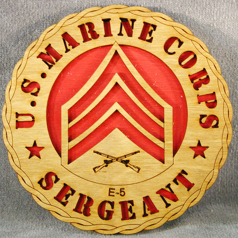 Marine Sergeant E-5 Desk Top